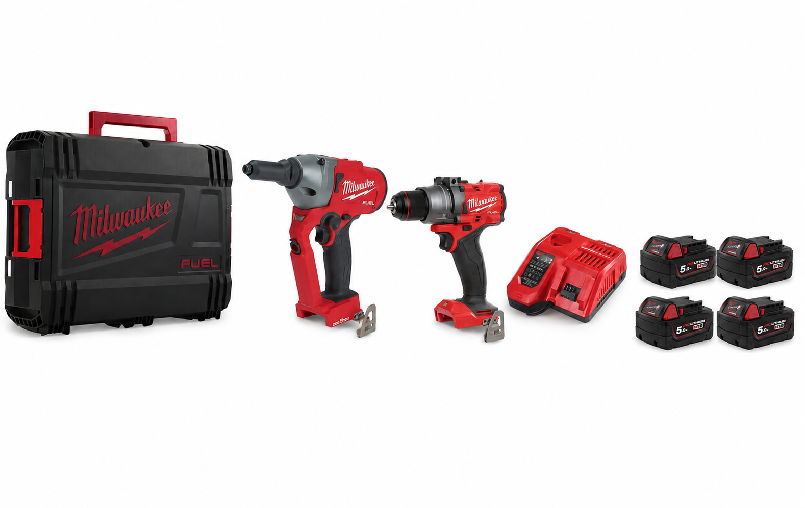 Milwaukee M18 FPP2G3-524X Zestaw Maszyn Akumulatorowych